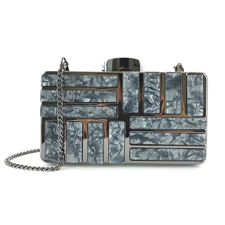 Gold Acrylic Clutch Bags For Women 2019 New Shoulder Bag Fashion Gold Acrylic Clutch Bags For Women 2019 New Shoulder Bag Fashion
